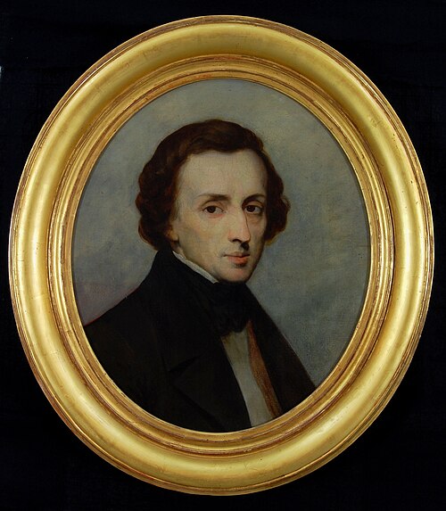 Portrait of Frederic Chopin, 1847, Ary Scheffer