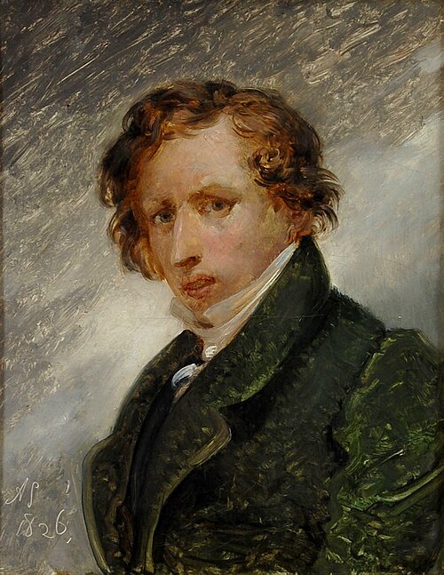 Selfportrait aged 31, 1826, Ary Scheffer
