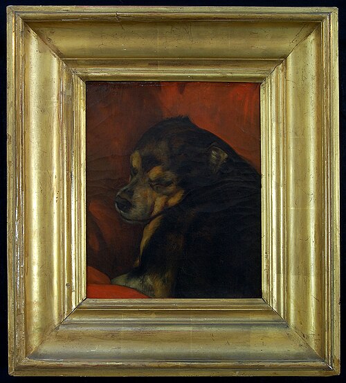 Dog Study, 1833, Ary Scheffer