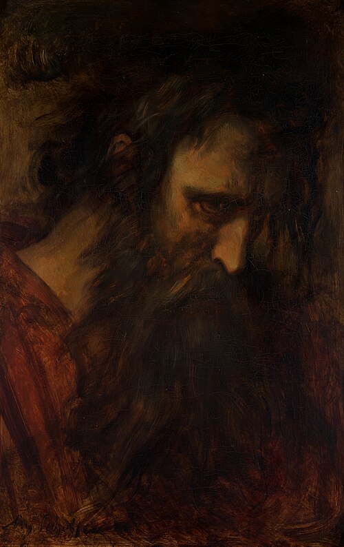 Ahasverus of De wandelende jood, 1834, Ary Scheffer