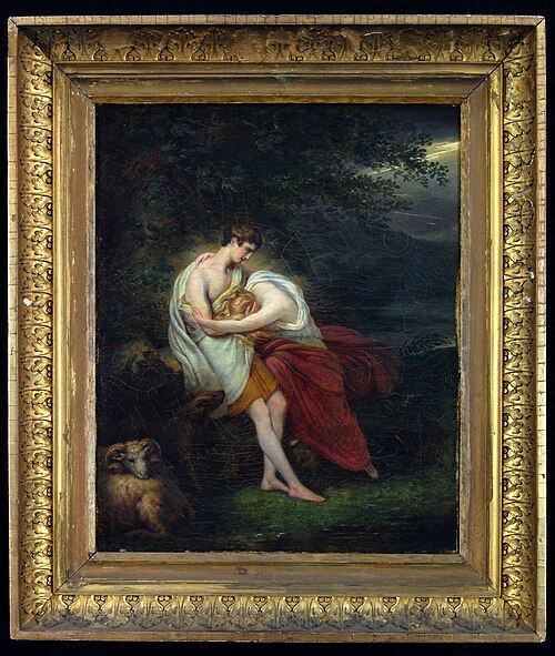 Pastorale 'Vóór den Storm', 1820, Ary Scheffer