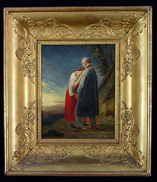 Het afscheid, 1824, Ary Scheffer