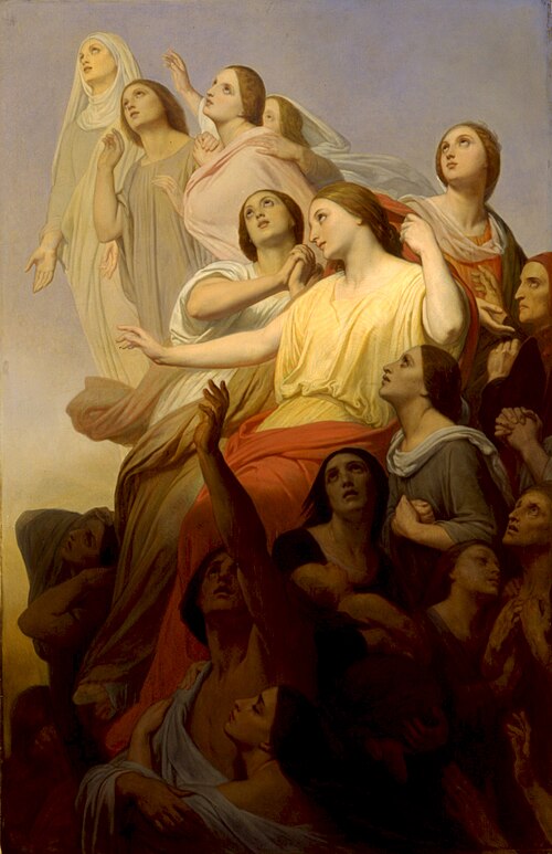 The sorrows of the world, 1852, Ary Scheffer