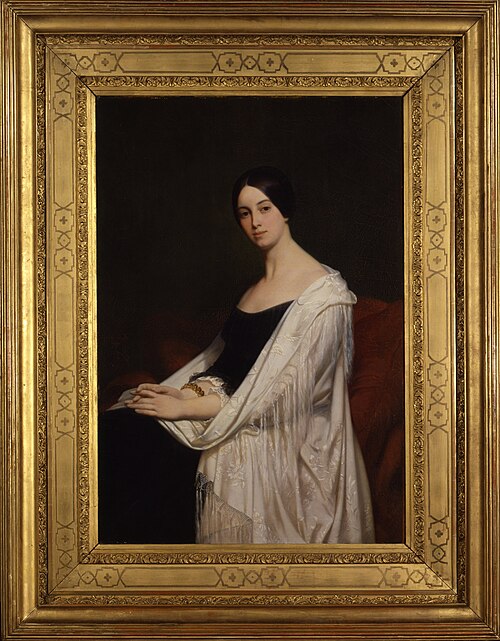 Portrait of madame Victor Place, 1852, Ary Scheffer