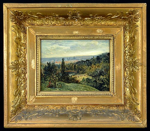 Landscape in the surroundings of Paris, 1825, Ary Scheffer