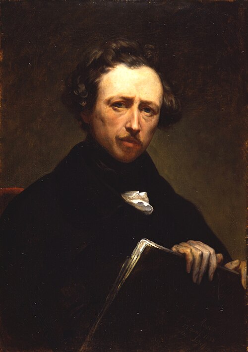 Self portrait, 1838, Ary Scheffer