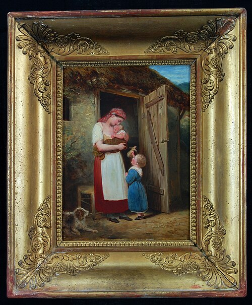 Het eerste verdriet, 1824, Ary Scheffer