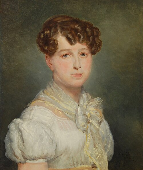Portrait of a young woman, 1824, Ary Scheffer