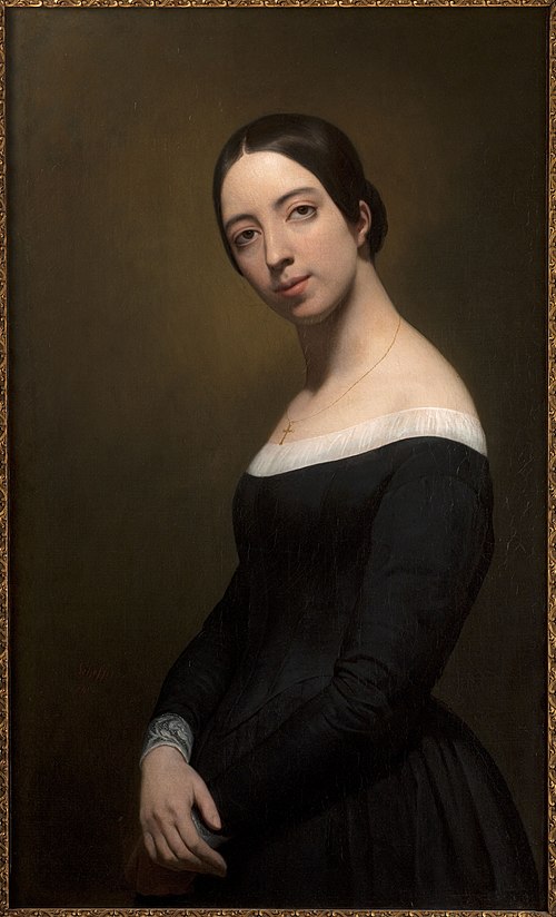 Portrait de Pauline Viardot, 1840, Ary Scheffer