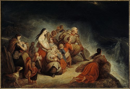 La tempête, 1820, Ary Scheffer