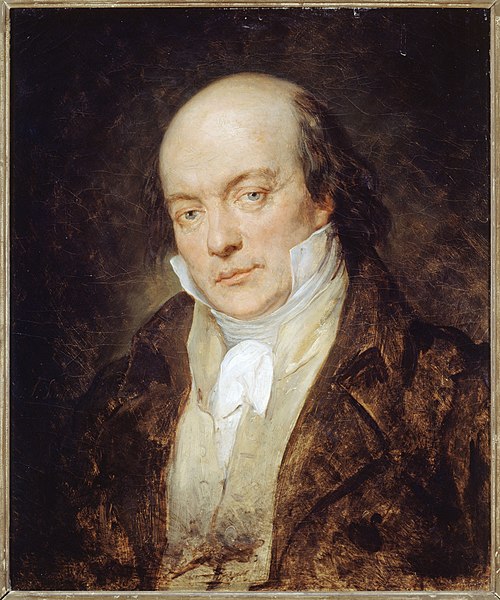 Portrait de Pierre-Jean de Béranger, 1828, Ary Scheffer