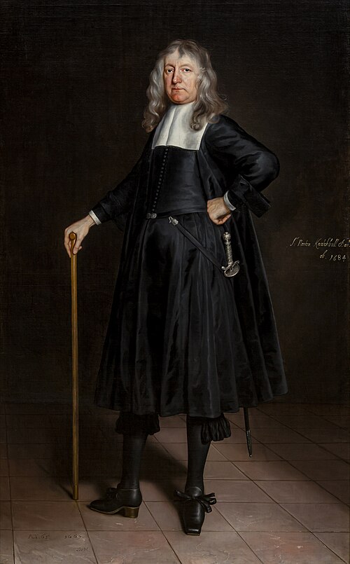 Portrait of Sir Norton Knatchbull, 1st Baronet (1602-1685), 1667, Samuel van Hoogstraten
