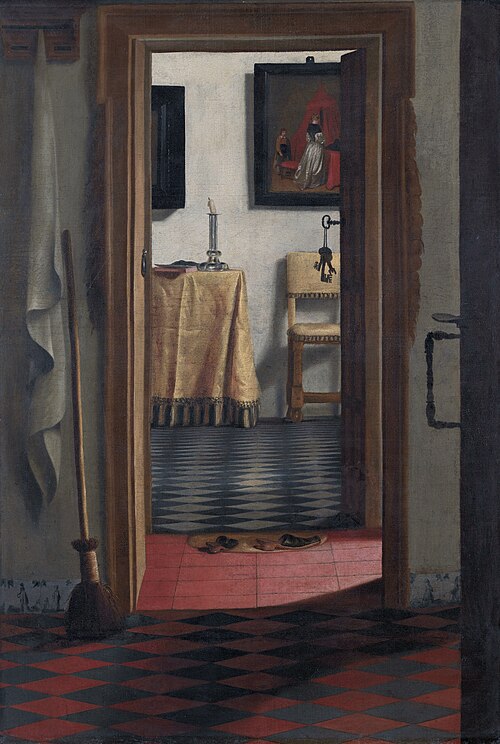View of an Interior, 1658, Samuel van Hoogstraten