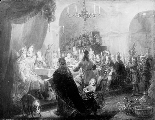 Belshazzar's Vision, 1659, Samuel van Hoogstraten