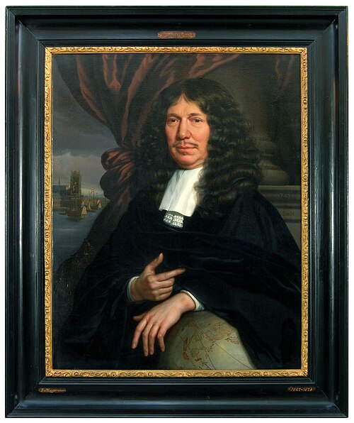 Portrait of Mattheus van den Broucke (1620-1685), 1676, Samuel van Hoogstraten