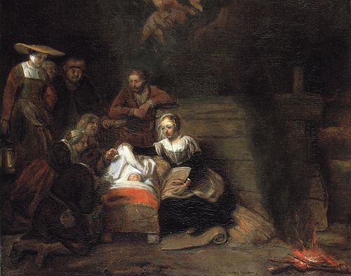Adoration of the Shepherds, 1647, Samuel van Hoogstraten