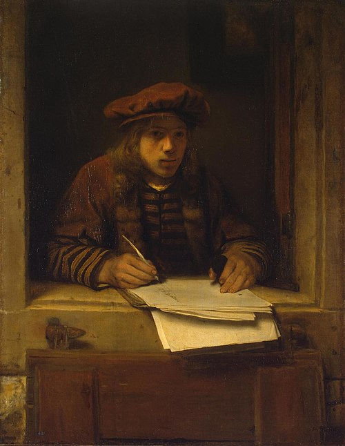 Self-Portrait, 1647, Samuel van Hoogstraten