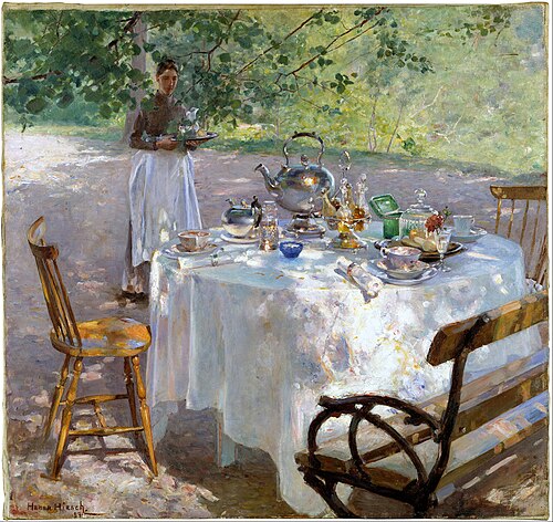 Breakfast Time, 1887, Hanna Pauli