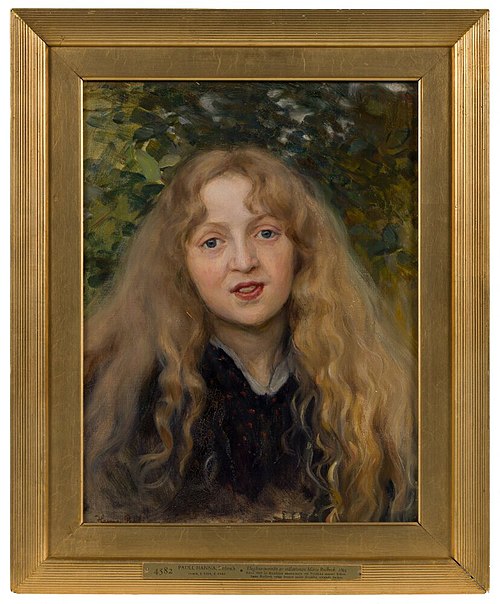 Märta Rudbeck, the Artist, 1894, Hanna Pauli