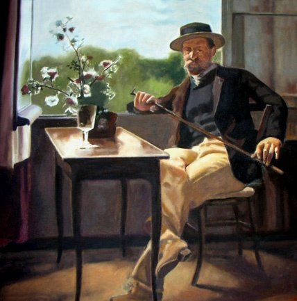 Porträt des George Pauli, 1910, Hanna Pauli
