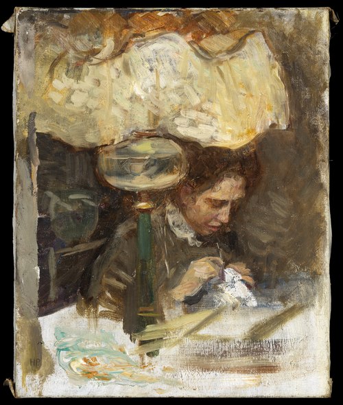 Study for Friends – Nanna Bendixson, 1907, Hanna Pauli