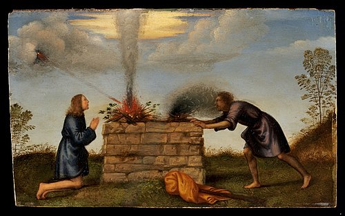 The Sacrifice of Cain and Abel, 1510, Mariotto Albertinelli