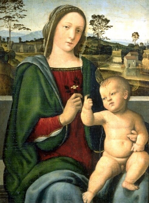Vierge à l'Enfant, 1495, Mariotto Albertinelli