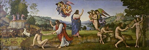 Creation and Fall of Man, 1513, Mariotto Albertinelli