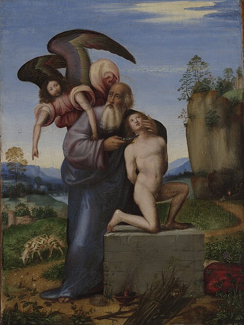 Le Sacrifice d’Isaac, 1511, Mariotto Albertinelli