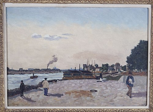 Le quai de Bercy, vers 1874, 1874, Armand Guillaumin