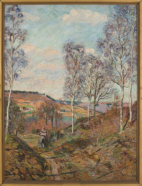 Le chemin vers la vallée, 1885, Armand Guillaumin