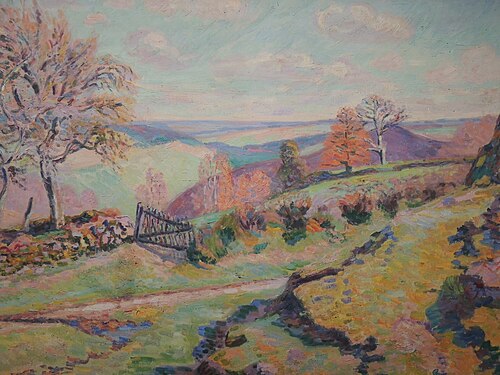 La pêcherie à Crozant, 1900, Armand Guillaumin