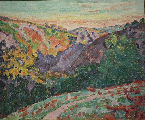 Paysage de la Creuse, 1920, Armand Guillaumin