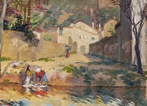 Les lavandières, 2000, Armand Guillaumin