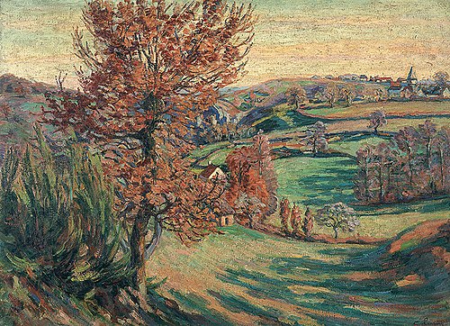 Pâturage des Granges Crozant, 1900, Armand Guillaumin
