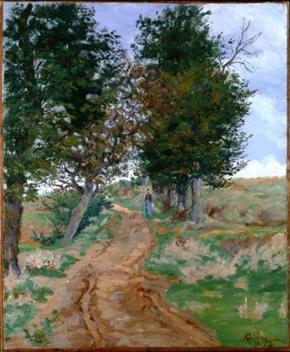 Le chemin sous le bois, 1875, Armand Guillaumin