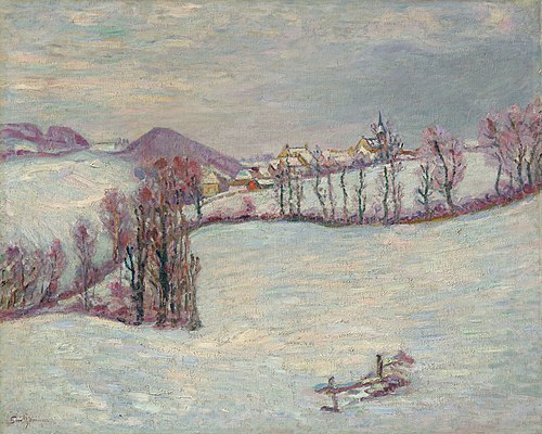 View of Puy de Dôme, 1899, Armand Guillaumin