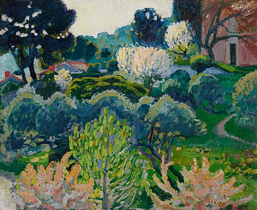 Le jardin provençal, 1920, Armand Guillaumin