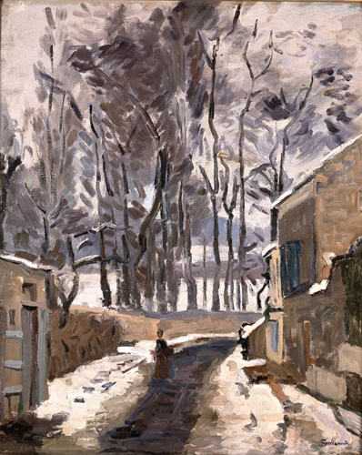 Paysage de Louveciennes, 1872, Armand Guillaumin
