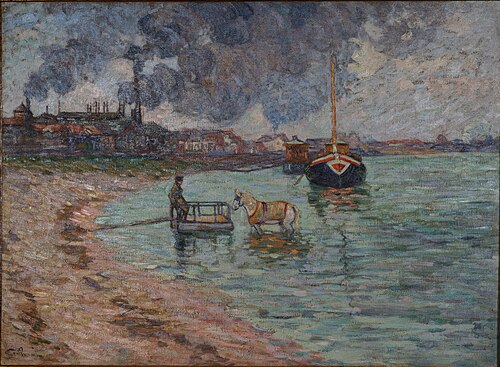 Bord de Seine à Charenton, 1885, Armand Guillaumin