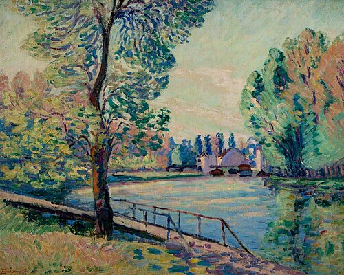 The Jetty, 1895, Armand Guillaumin