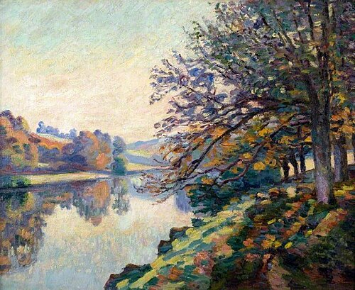 Riverbank, Autumn, 1910, Armand Guillaumin