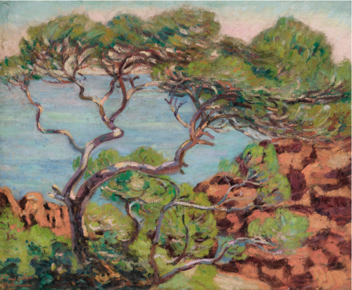 Aay, Paysage du Midi, 1900, Armand Guillaumin