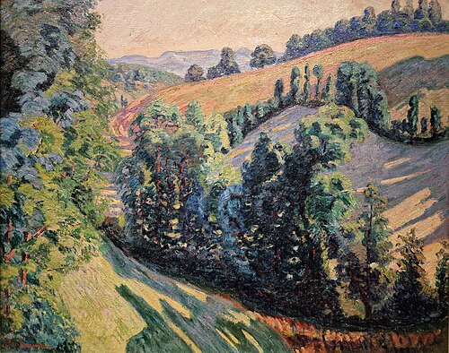 Paysage à Pontgibaud, 1895, Armand Guillaumin