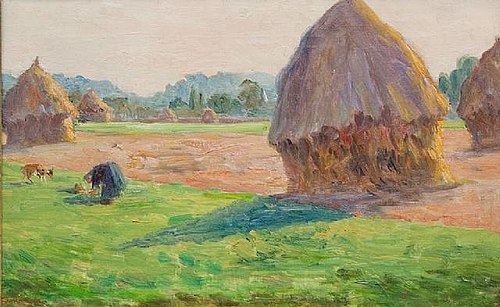 Paysage de l’Île de France, 1890, Armand Guillaumin