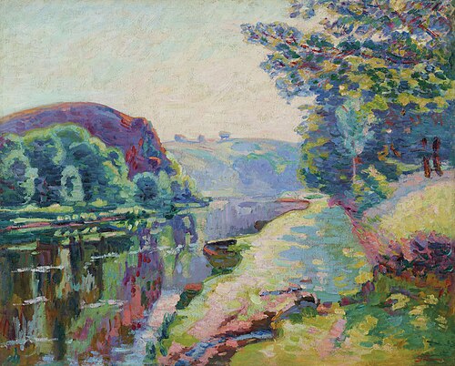 La Roche de l’Echo, Crozant, 1907, Armand Guillaumin