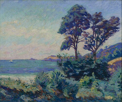 Marine à Saint-Palais, 1900, Armand Guillaumin