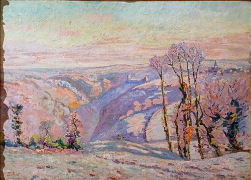 Hoarfrost in Crozant, 1901, Armand Guillaumin