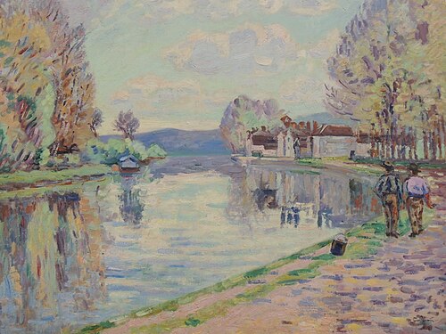 La Seine à Samois, 1898, Armand Guillaumin