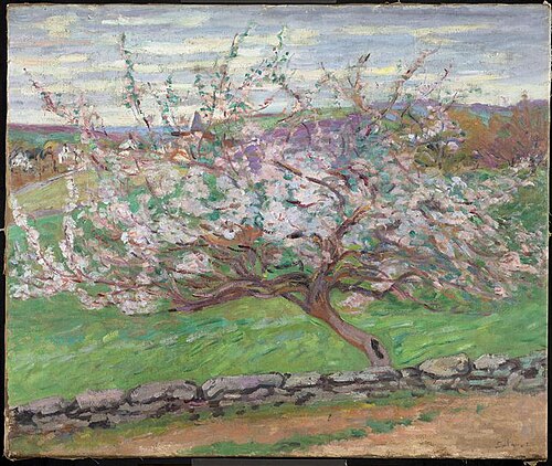 Blossoming Apple Trees, 1898, Armand Guillaumin